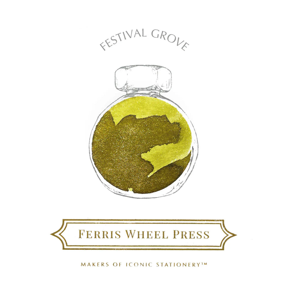 Ferris Wheel Press Fountain Pen Ink (38ml) - Festival Grove