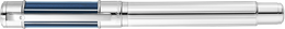 Waldmann Commander 23 Rollerball - Sterling Silver with Blue Lacquer Cap