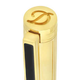 S.T. Dupont Classique Ballpoint Pen - Black/Gold