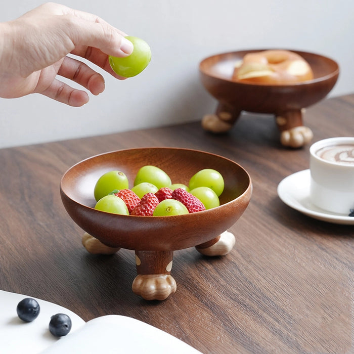 Senser Woodcraft Three Paws Wooden Tray