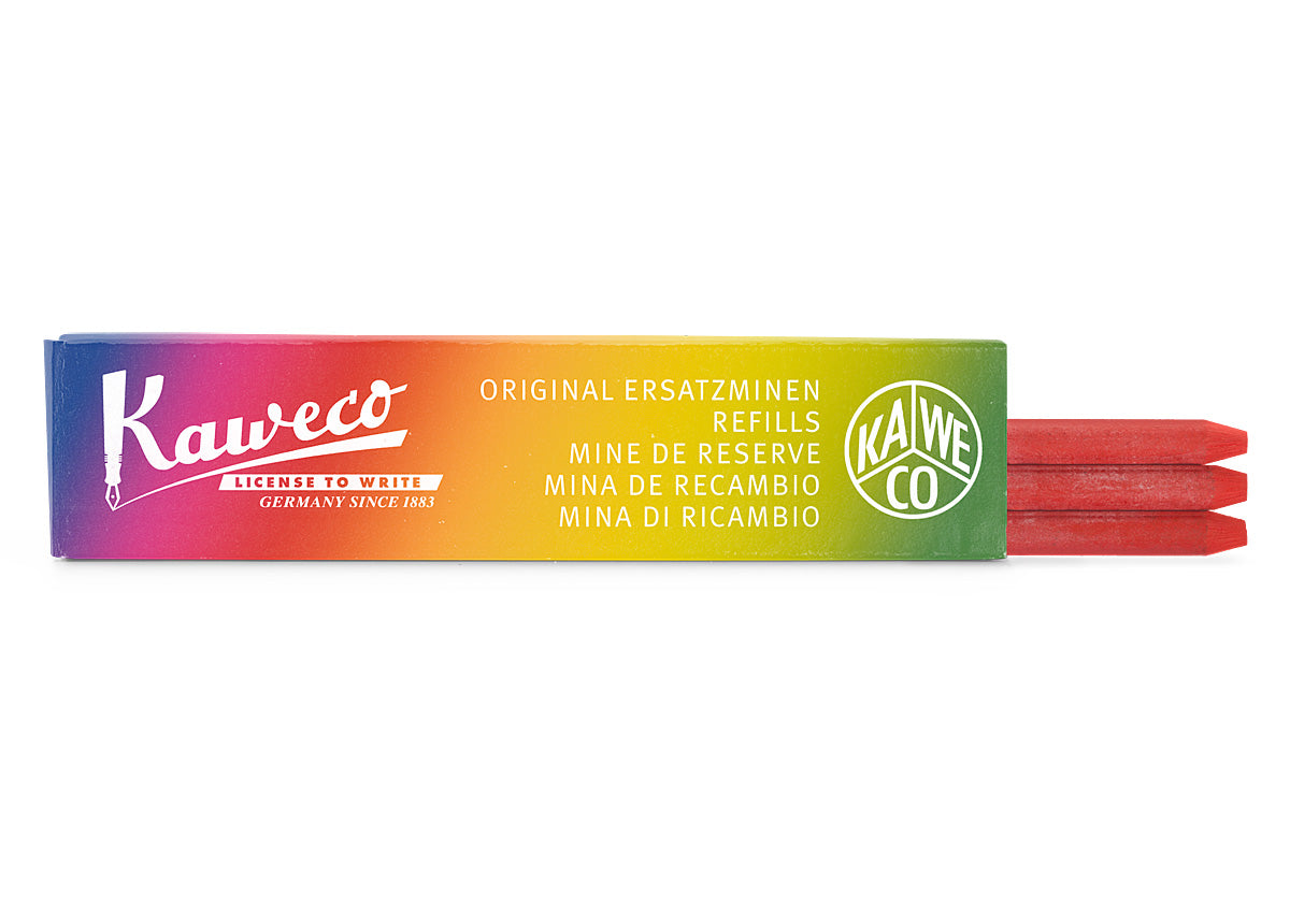 Kaweco Pencil Leads All Purpose Red 5.6 mm - 3 pcs