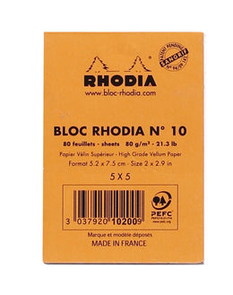 Rhodia Pad Graph 2x3 Orange