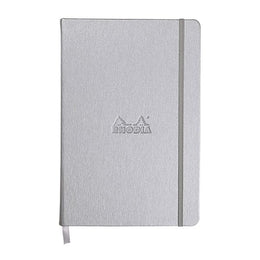 RHODIA Web Book Lined 6x8 Silver