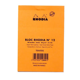 RHODIA Pad Lined 3x4 Orange