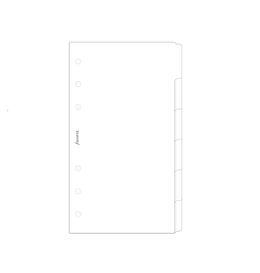 Filofax Personal White Dividers