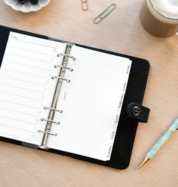 Filofax Personal White Dividers