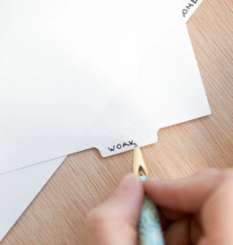 Filofax Personal White Dividers