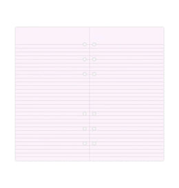 Filofax Lavender Ruled Notepaper Refill - Personal