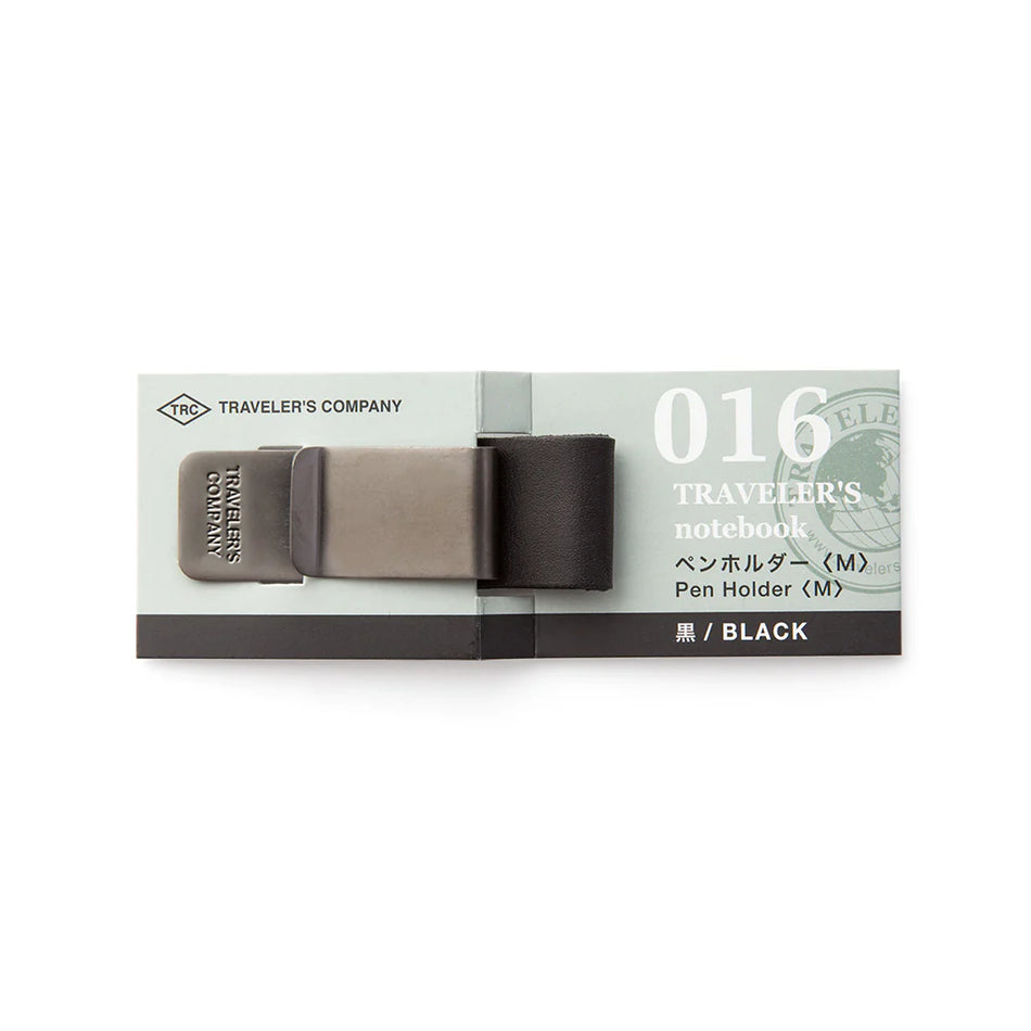 TRAVELER'S notebook Pen Holder 016 - Black