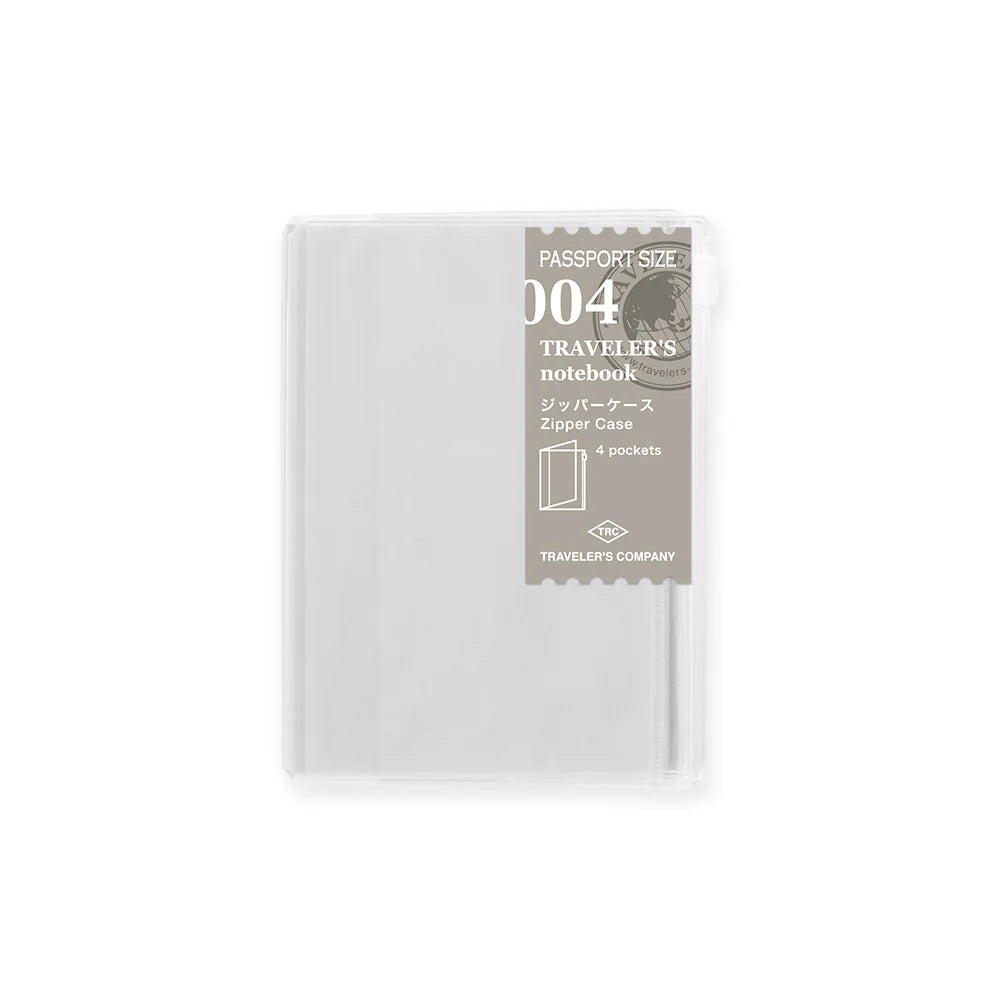 TRAVELER'S Notebook Passport Size Refill - 004 Zipper Case