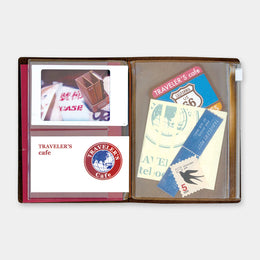 TRAVELER'S Notebook Passport Size Refill - 004 Zipper Case