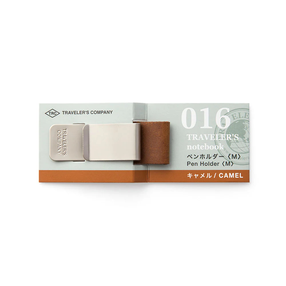 TRAVELER'S notebook Pen Holder 016 - Camel