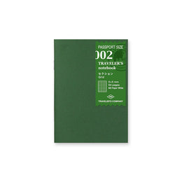 TRAVELER'S Notebook Passport Size Refill - 002 Grid