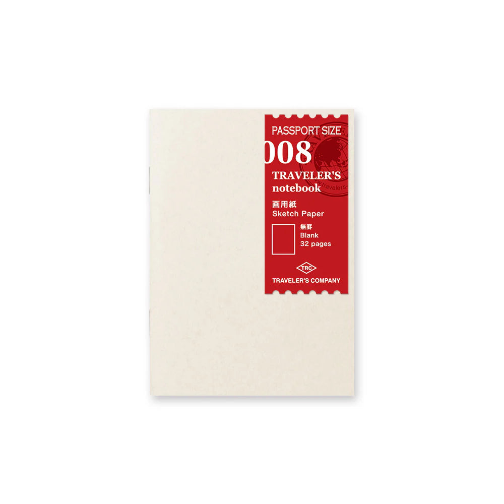TRAVELER'S Notebook Passport - 008 Sketch Paper