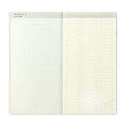 TRAVELER'S Notebook Standard Size Refill - 018 Weekly Planner Diary
