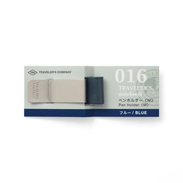 TRAVELER'S notebook Pen Holder 016 - Blue