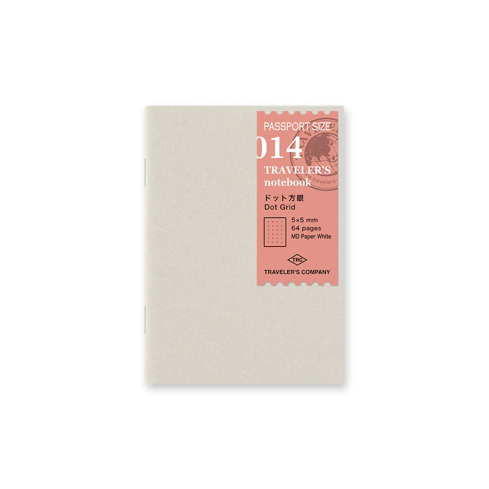 TRAVELER'S Notebook Passport Size Refill - 014 Dot Grid
