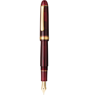 Platinum #3776 Century Fountain Pen Bourgogne with Gold Trim