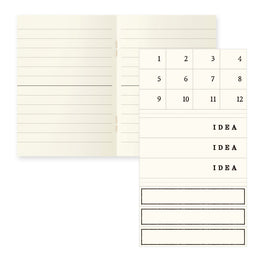MD Notebook Light (3 Pack) A7 - Lined