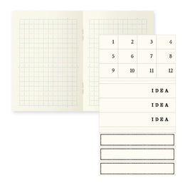 MD Notebook Light (3 Pack) A7 - Grid
