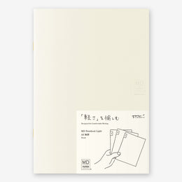 MD Notebook Light (3 Pack) A4 Variant - Blank