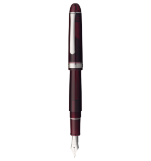 Platinum #3776 Century Fountain Pen - Bourgogne with Rhodium Trim