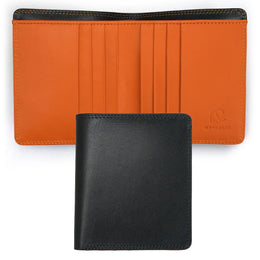 Mywalit Classic Wallet Black-Orange