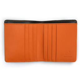 Mywalit Classic Wallet Black-Orange