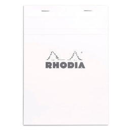 RHODIA Pad Grid 6x8 White
