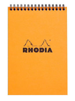 Rhodia Spiral Pad Lined 6X8 Orange