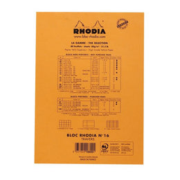 RHODIA Pad Lined 6x8 Orange
