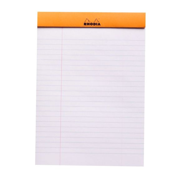 RHODIA Pad Lined 6x8 Orange