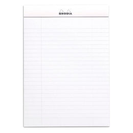 RHODIA Pad Lined 6x8 White