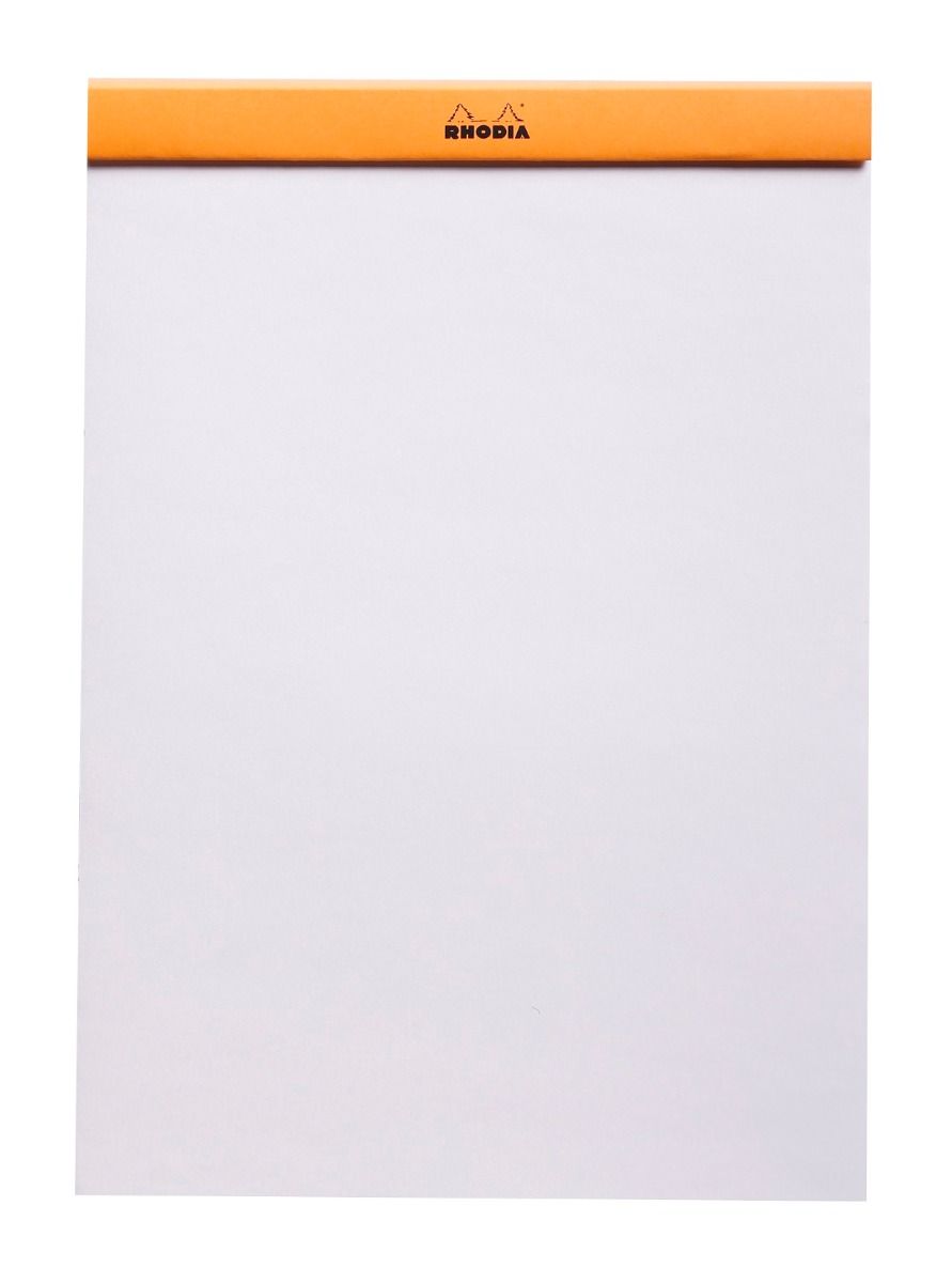 RHODIA Pad Blank 8.5x11 Orange