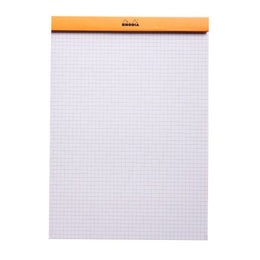 RHODIA Pad Grid 8.5x11 Orange