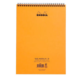 RHODIA Spiral Pad Lined 8.5x11 Orange