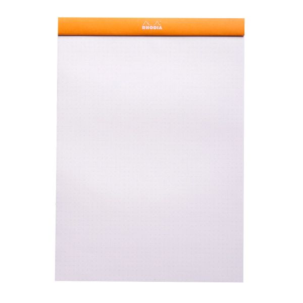 RHODIA Pad Dot 8.5x11 Orange