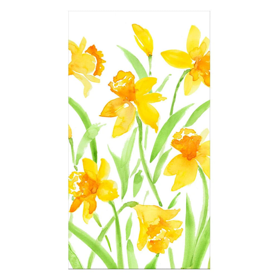 Caspari Spring Herald Guest Towel