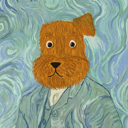 2026 16 Month Wall Calendar - Art Dogs