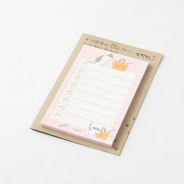 Midori Sticky Notes - To Do Cat