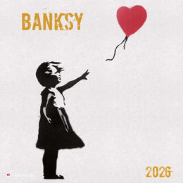 2026 16 Month Wall Calendar - Banksy