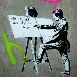 2026 16 Month Wall Calendar - Banksy