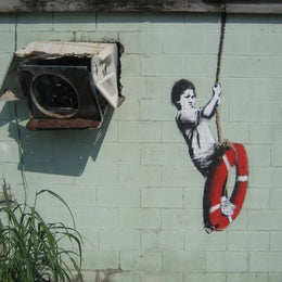 2026 16 Month Wall Calendar - Banksy