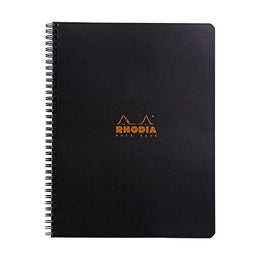 RHODIA Notebook 8.5x11 Black