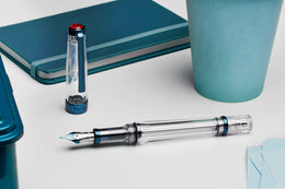 Twsbi Vac700r Fountain Pen - Kyanite Blue (d)