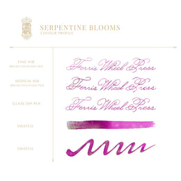 Ferris Wheel Press Fountain Pen Ink (38ml) - Serpentine Blooms (Year of the Snake Special Edition)