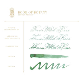 Ferris Wheel Press Fountain Pen Ink (38ml) - Book of Botany