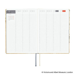 Hobonichi Techo 2027 HON A5 V&A Series: Vine