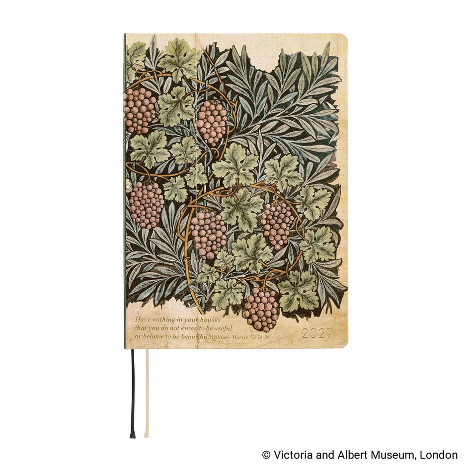 Hobonichi Techo 2027 HON A5 V&A Series: Vine