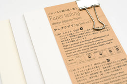 Yamamoto Paper Tasting - Egg Shell Vol.3